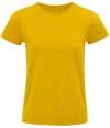 03579 Lds Pioneer SOL'S Ladies Pioneer Organic T-Shirt Gold colour image